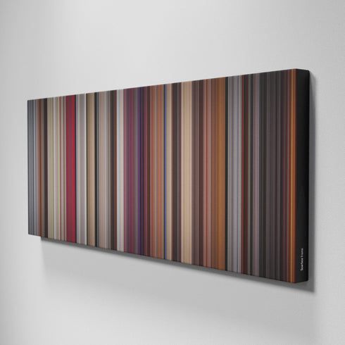 Side view of Buff's of Scarface Frome on the wall