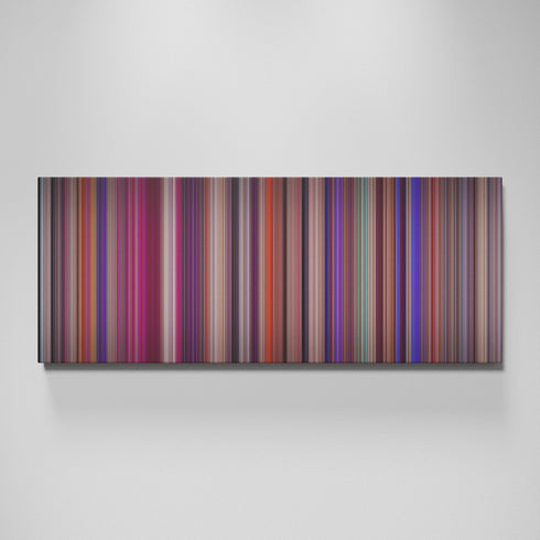 Showgirls movie canvas wall art - color palette print