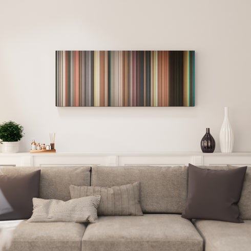 The Great Gatsby canvas print in living room - film wall decor