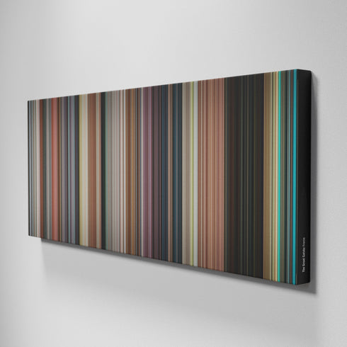 Side view of Buff's of The Great Gatsby Frome on the wall