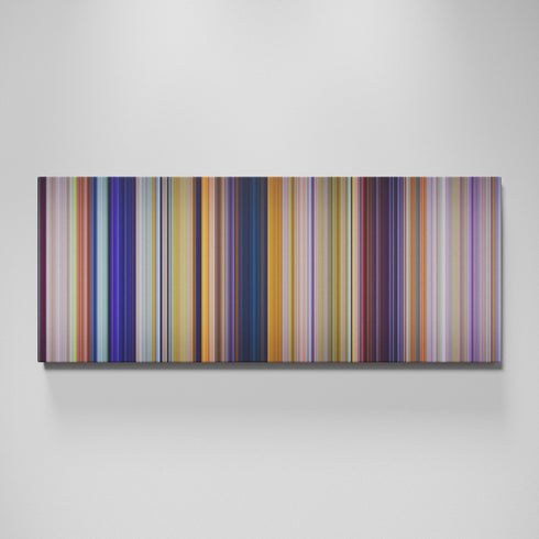The Lorax movie canvas wall art - color palette print