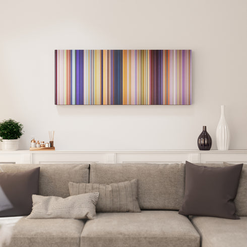 The Lorax canvas print in living room - film wall decor