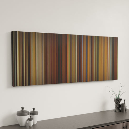 Minimal interior design with Walk the Line Frome on the wall