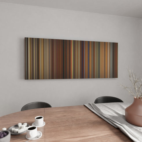 Walk the Line canvas wall art in kitchen - movie decor