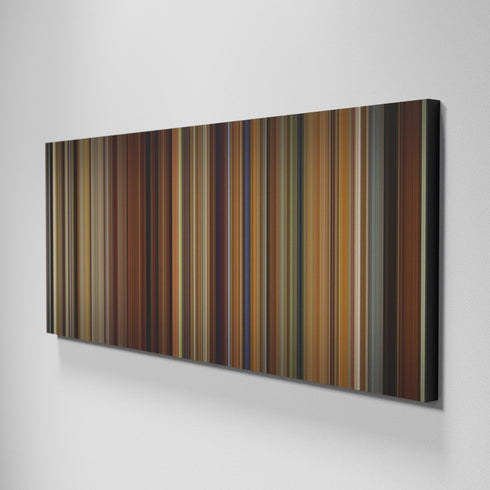 Side view of Basic of Walk the Line Frome on the wall