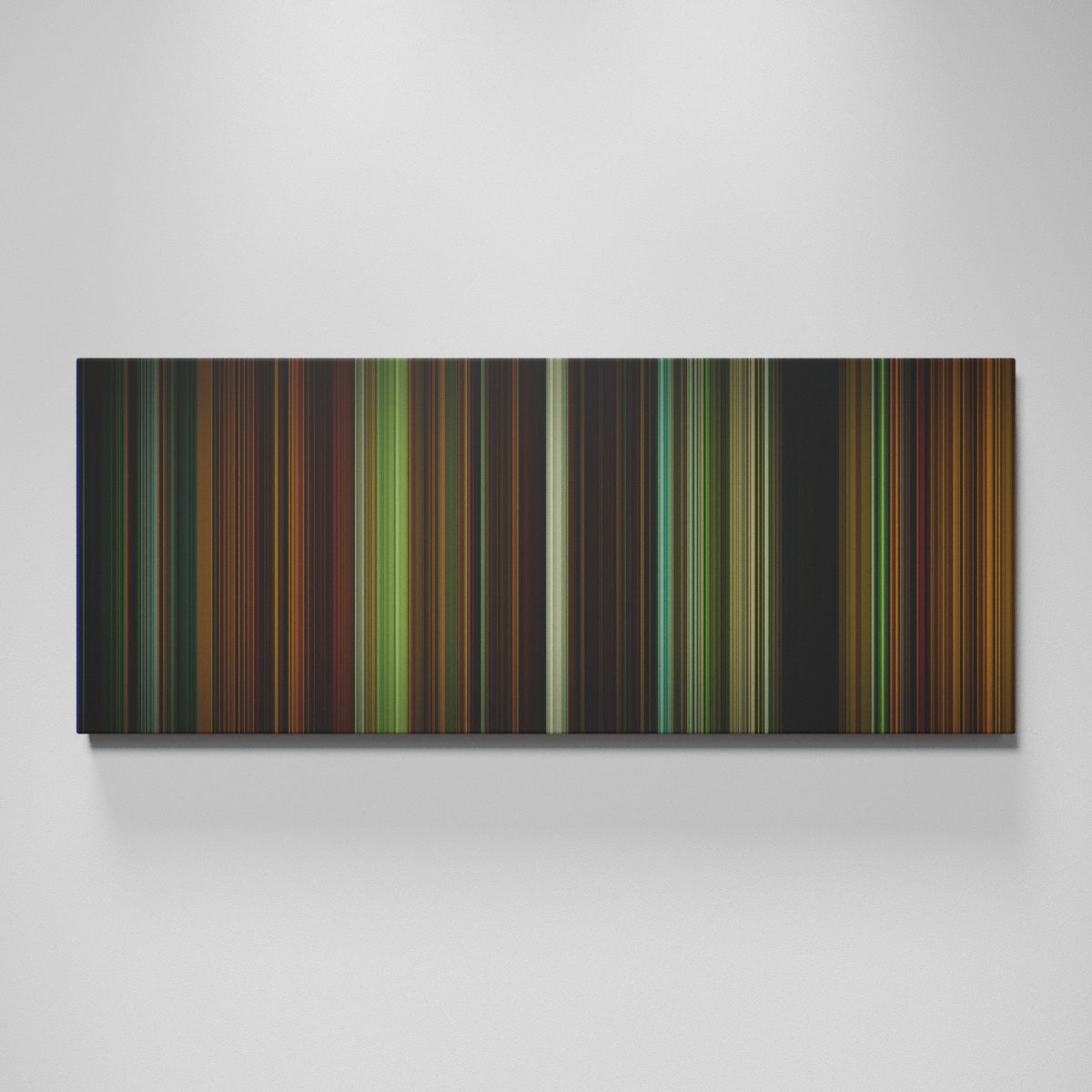Whiplash movie canvas wall art - color palette print