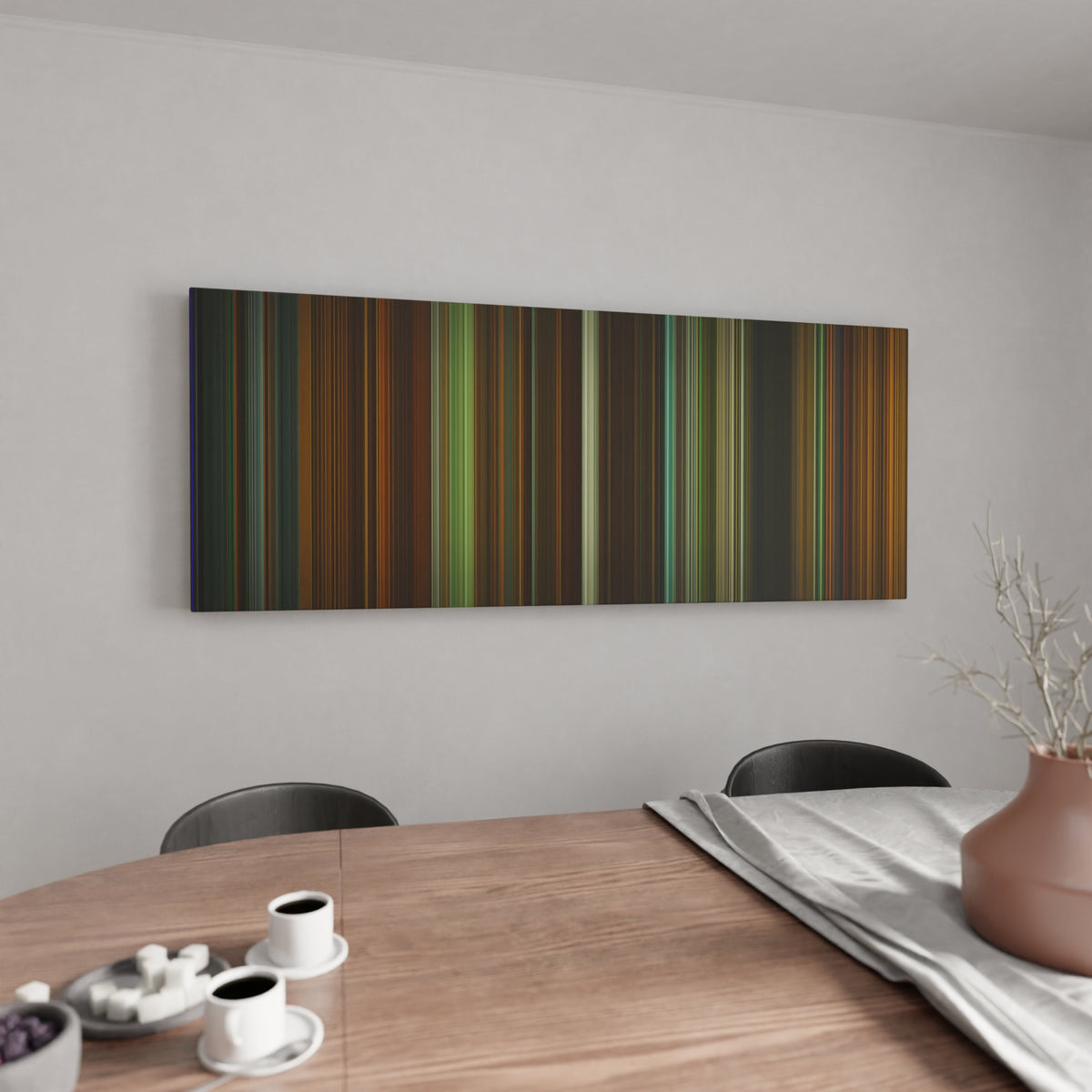 Whiplash canvas wall art in kitchen - movie decor