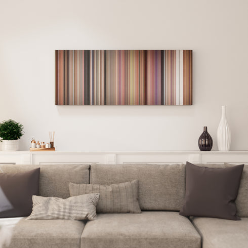 Willy Wonka & the Chocolate Factory canvas print in living room - film wall decor