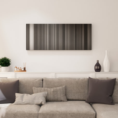 Young Frankenstein canvas print in living room - film wall decor