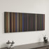 Beetlejuice canvas art in modern interior - movie color palette