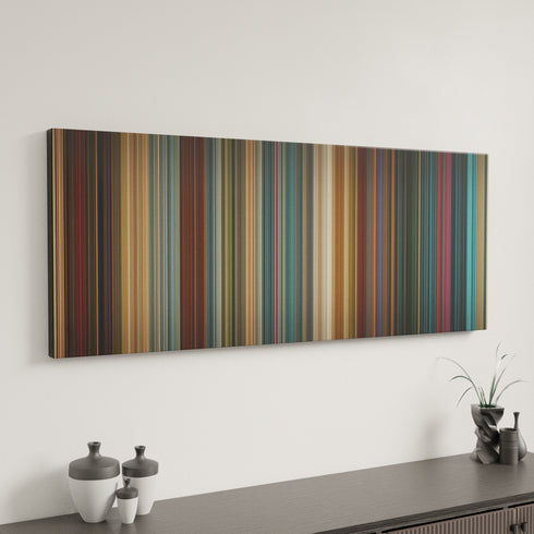 Birds of Prey: And the Fantabulous Emancipation of One Harley Quinn canvas art in modern interior - movie color palette