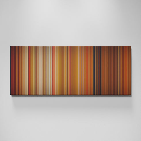 Do the Right Thing movie canvas wall art - color palette print