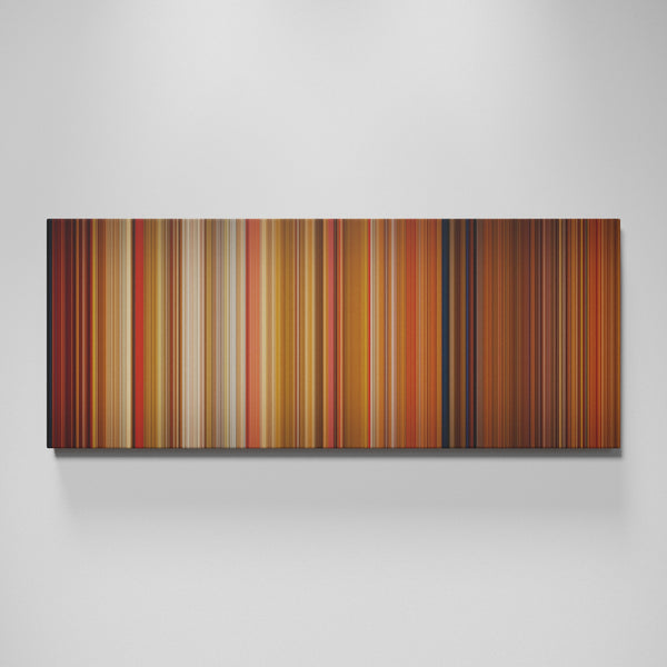 Do the Right Thing movie canvas wall art - color palette print