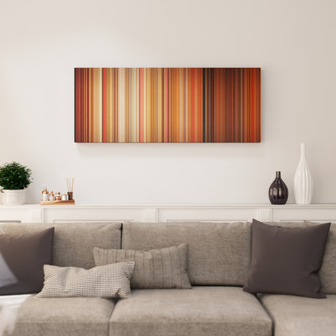 Do the Right Thing canvas print in living room - film wall decor