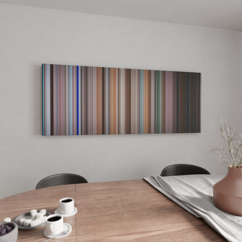 Elf canvas wall art in kitchen - movie decor