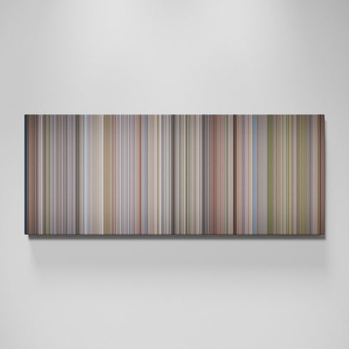 Ferris Bueller's Day Off movie canvas wall art - color palette print