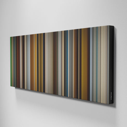 Side view of Buff's of In Time Frome on the wall