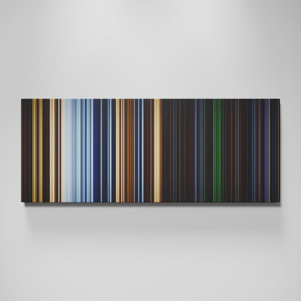 Front view of Pitch Black Frome