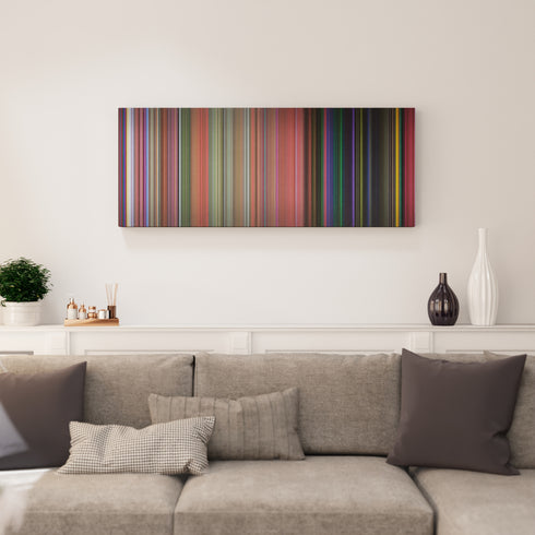 Sleeping Beauty canvas print in living room - film wall decor