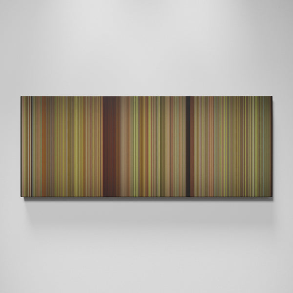 Kicking and Screaming movie canvas wall art - color palette print