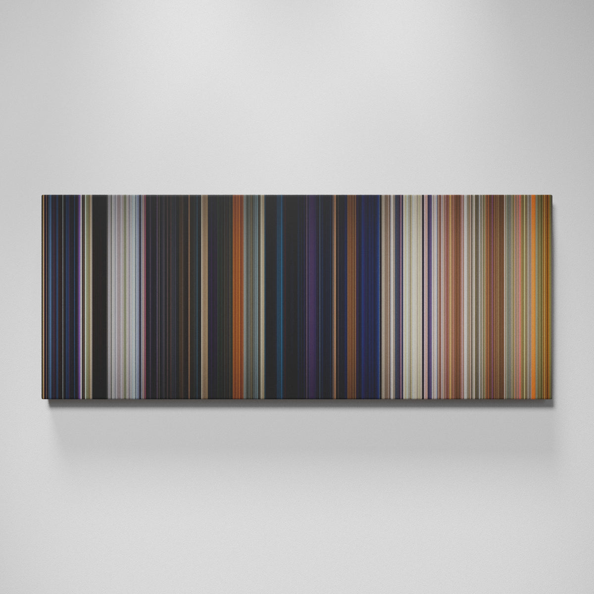 Avengers: Infinity War movie canvas wall art - color palette print