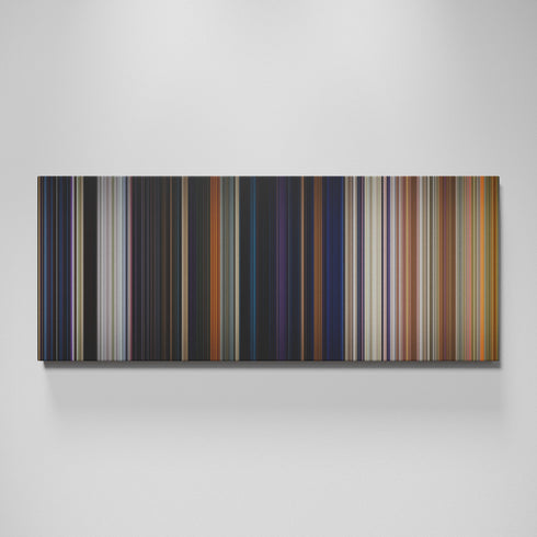 Avengers: Infinity War movie canvas wall art - color palette print