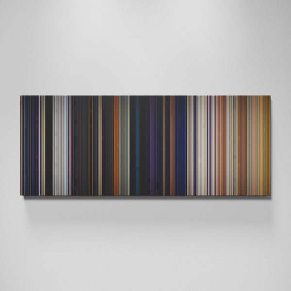 Avengers: Infinity War movie canvas wall art - color palette print