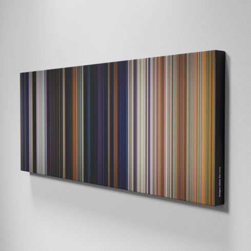 Side view of Buff's of Avengers: Infinity War Frome on the wall