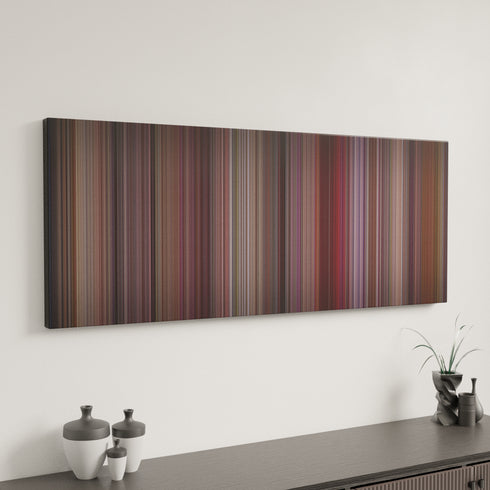 Breakfast at Tiffany's canvas art in modern interior - movie color palette