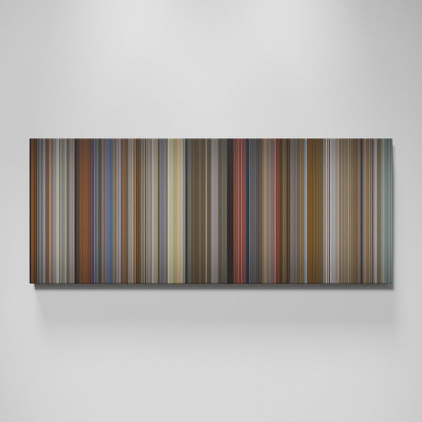 Good Will Hunting movie canvas wall art - color palette print