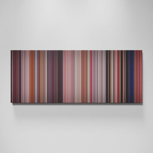 High School Musical movie canvas wall art - color palette print