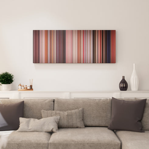 Living room interior with High School Musical Frome on the wall