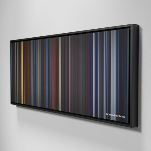 Star Trek II: The Wrath of Khan movie canvas art - framed wall print