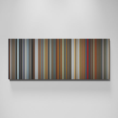 The Aviator movie canvas wall art - color palette print