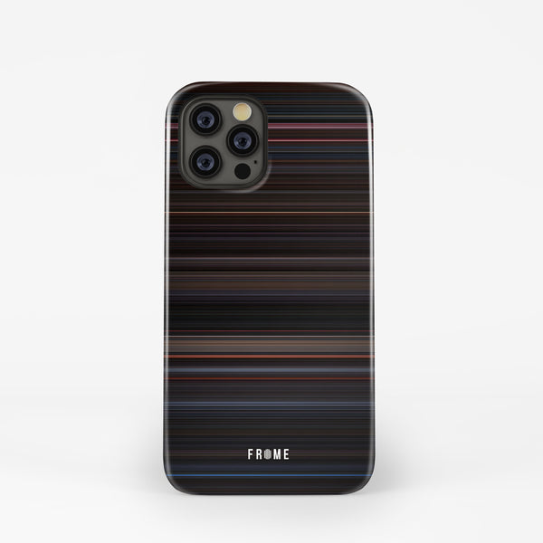 Front view of the crow Frome Snap phone case