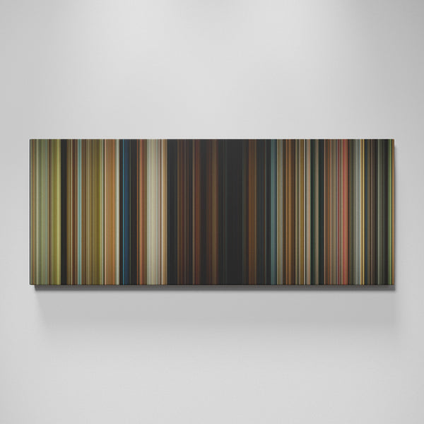 Odd Thomas movie canvas wall art - color palette print