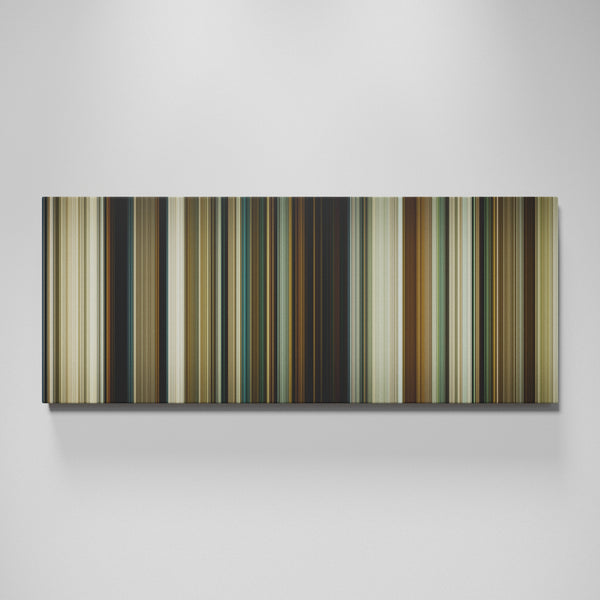 No Country for Old Men movie canvas wall art - color palette print