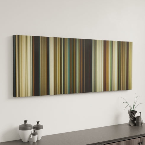 No Country for Old Men canvas art in modern interior - movie color palette