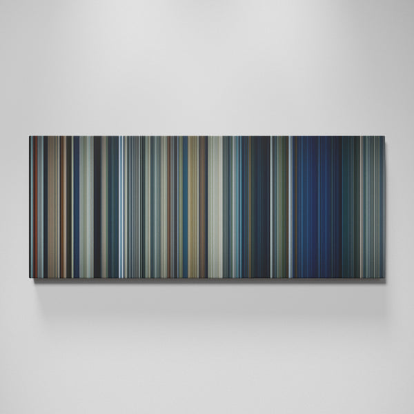 The Lord of the Rings: The Two Towers movie canvas wall art - color palette print