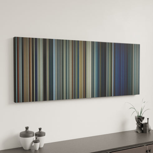 The Lord of the Rings: The Two Towers canvas art in modern interior - movie color palette
