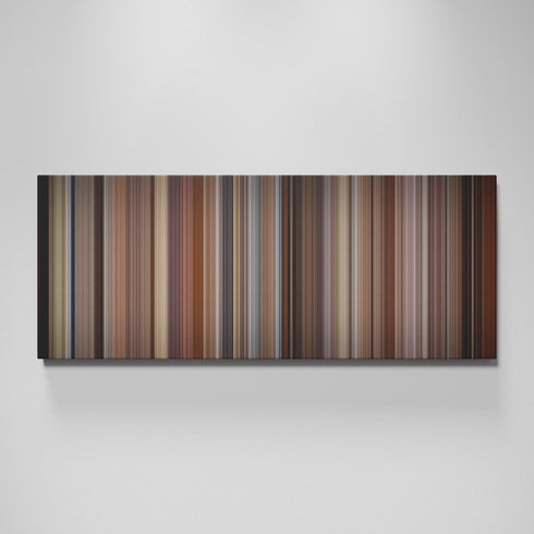 When Harry Met Sally... movie canvas wall art - color palette print