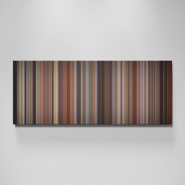 When Harry Met Sally... movie canvas wall art - color palette print