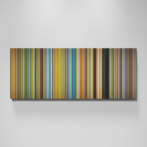 Primer movie canvas wall art - color palette print