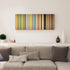 Primer canvas print in living room - film wall decor