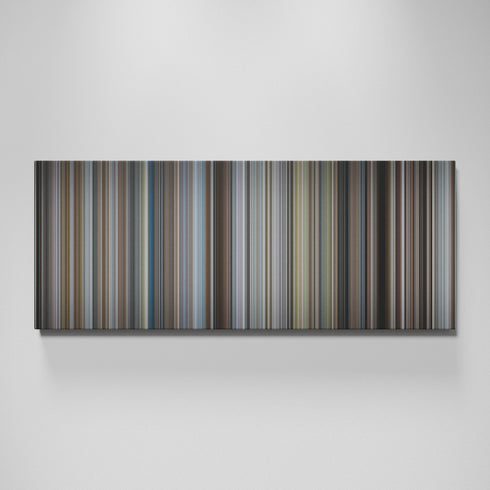 The Pursuit of Happyness movie canvas wall art - color palette print