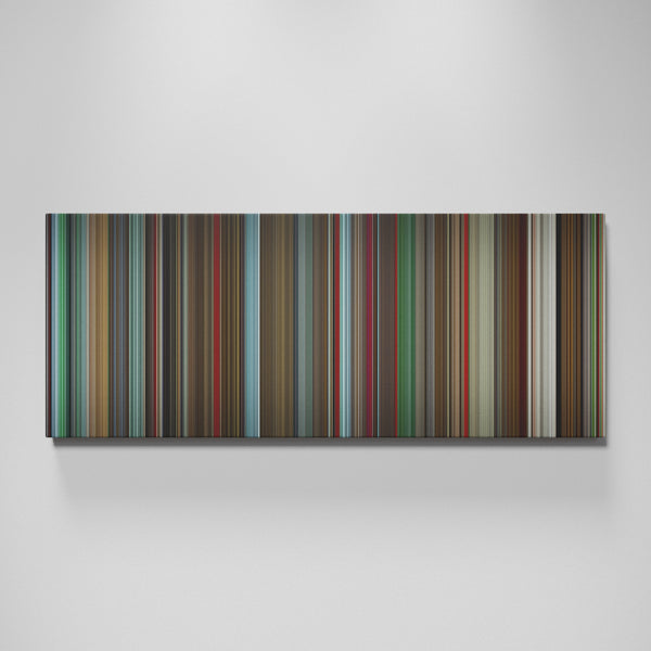 Ex Machina movie canvas wall art - color palette print