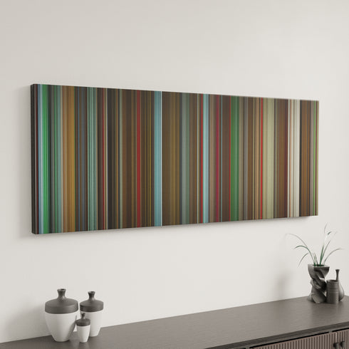 Ex Machina canvas art in modern interior - movie color palette