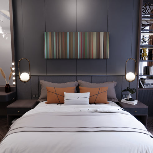 Ex Machina movie canvas in bedroom - wall art display