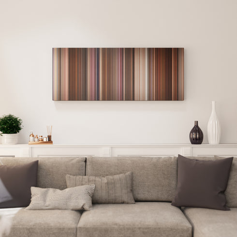 How to Lose a Guy in 10 Days canvas print in living room - film wall decor