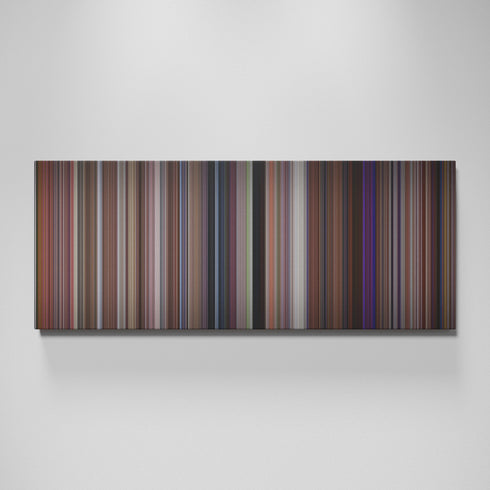 Spice World movie canvas wall art - color palette print